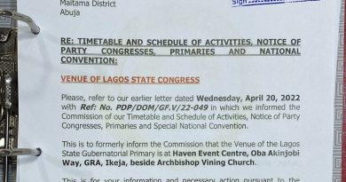 Breaking:Lagos 2023: Massive Deployment Of DSS,Police And Civil Defense As Lagos PDP Elects Gubernatorial Aspirant tomorrow.