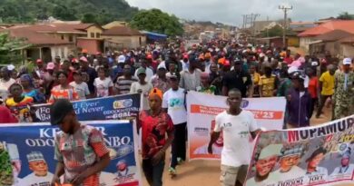 Kogi Guber Poll:Mopamuro, Kogi West, Locked Down, As APC Supporters Storm Streets For Ododo