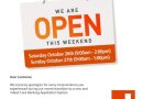 Gtbank Opens This Weekend (Saturday, Sunday)