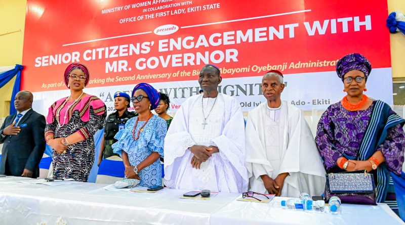 We’ll Continue To Prioritize Welfare Of Our Senior Citizens – Oyebanji