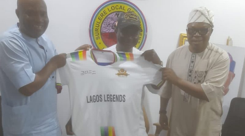 Lagos Legends Club Honours Surulere LG Chairman Suleiman Yusuf As Patron