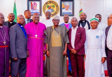 Photos:Lagos CAN Visits Sanwo-Olu