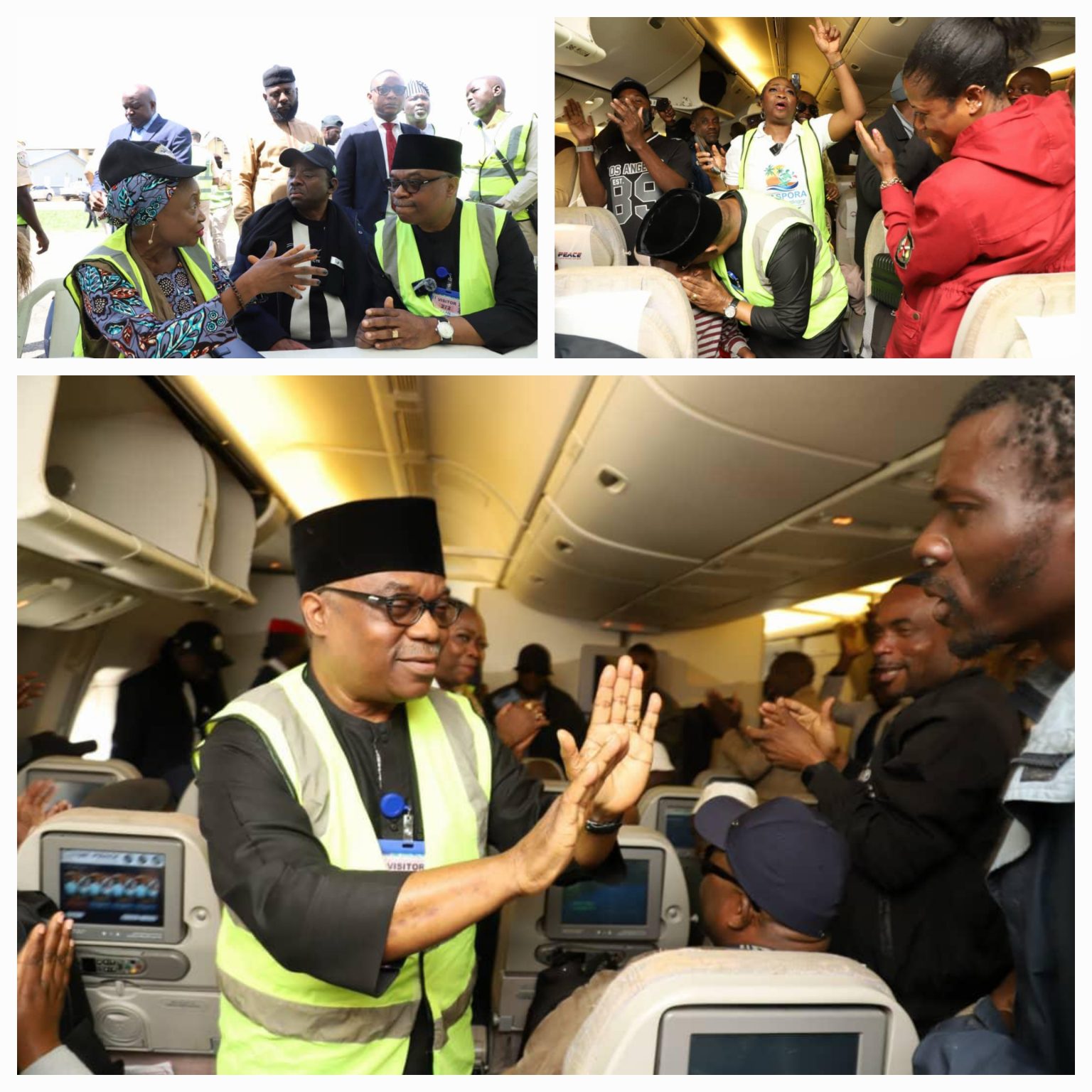 298 Nigerian Returnees From South Africa Arrive
